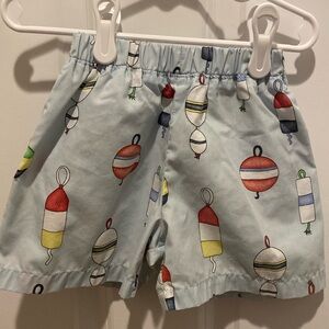 Boys Boutique Beaufort Bonnet Beach Theme Shorts Size 4T